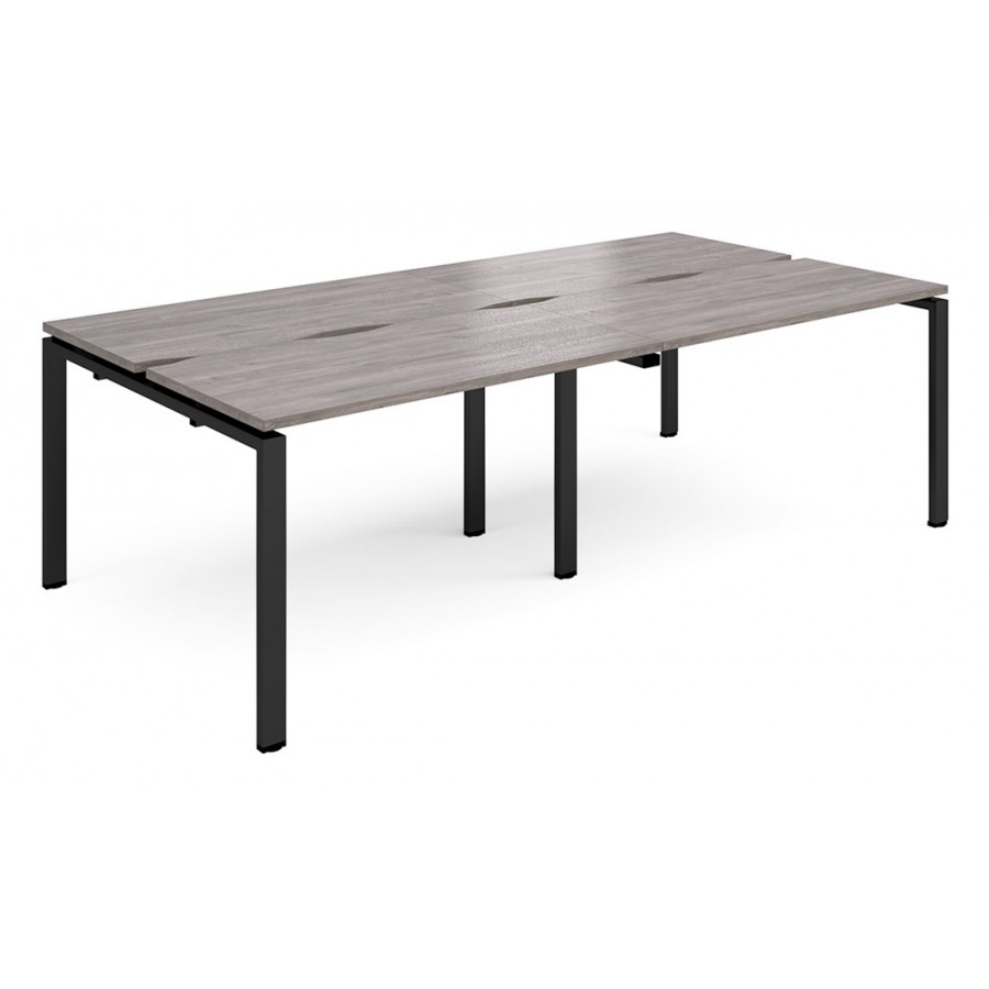 Adapt 1200mm Deep | 4 Person Back to Back Bench Desk